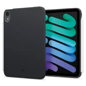 Mbrojtëse Spigen Nano Pop për iPad Mini 7 (2024)/Mini 6 (2021), e zezë