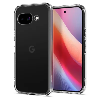 Mbështjellës telefoni Spigen Ultra Hybrid për Pixel 9a, rezistent ndaj goditjeve, transparent, i pastër - 1