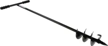 Vidhos tokësor manual Geko G66511, diametër 110mm, metalik