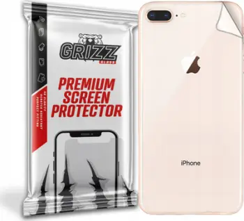 Folie mbrojtëse mbrapa GrizzGlass për Apple iPhone 8 Plus, UltraSkin, transparente