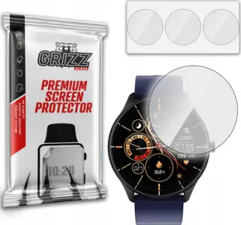Folie mbrojtëse për orë GrizzGlass Hydrofilm, hidrogel fleksibël, Watchmark WQ21, transparente