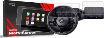 Shishe pastrimi 2n1 Anti-Fingerprint për koda Superb 4 13" 2024