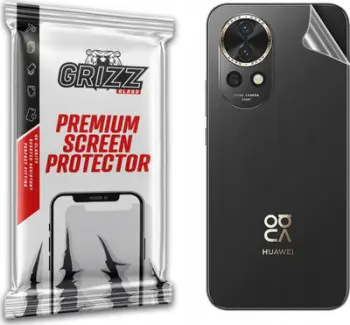 Folie mbrojtëse për pjesën e pasme Grizz SatinSkin për Huawei Nova 12, kundër gërvishtjeve, mat