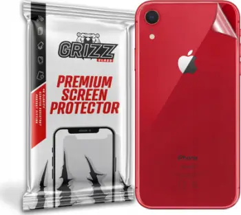 Folie mbrojtëse për pjesën e pasme GrizzGlass UltraSkin për iPhone XR, transparente