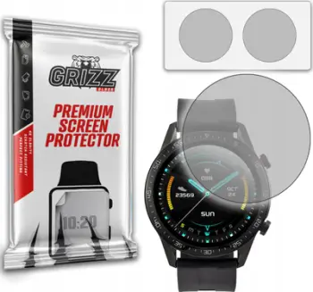 Folie mbrojtëse për smartwatch GrizzGlass PaperScreen Watchmark WL13, matte, set 2 copë, transparente