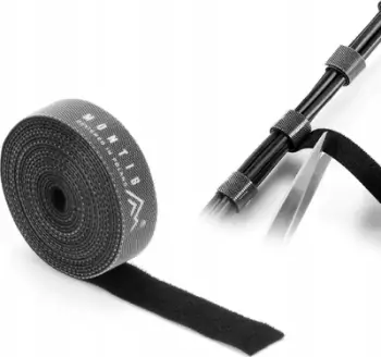 Organizues kabllosh Montis, shirit rregullues 2m, 14mm, i zi