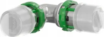 Kënd lidhës presioni Comap Equal Press Elbow 26mm, i kallajisur