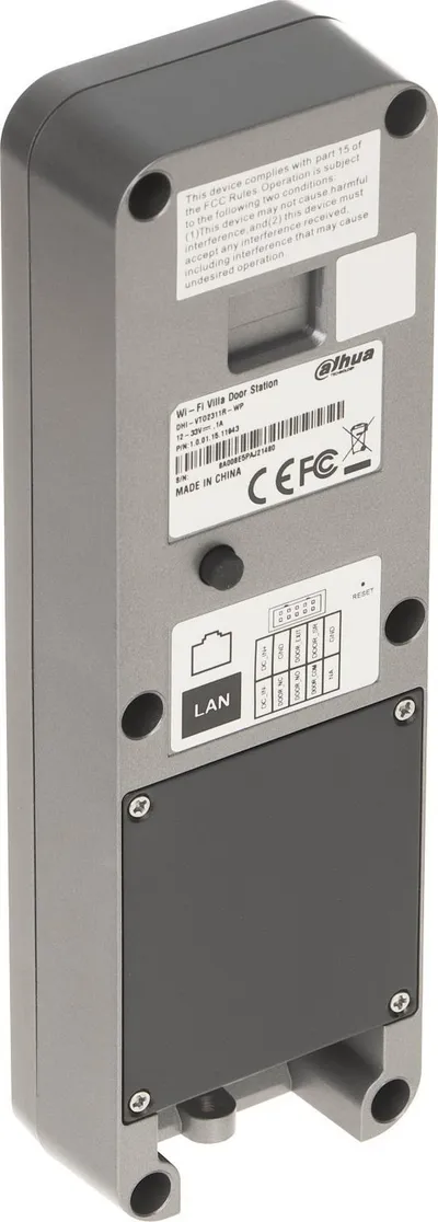 Videointerfon Dahua VTO2311R-WP, Wi-Fi IP, kamera 2MP, gri - 3