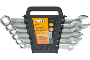 Set çelësash Topex (35D757), 6-22 mm, 12 copë