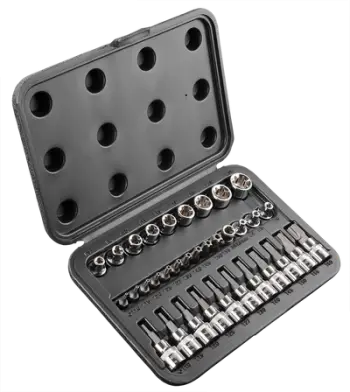 Set çelësash NEO, 34 copë, 3/8 ".