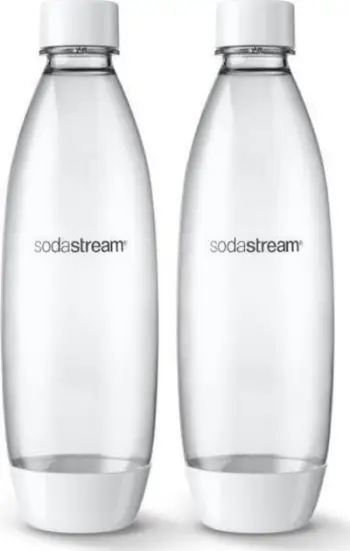 Shishe Fuse Sodastream, 1l, 2 copë, transparente