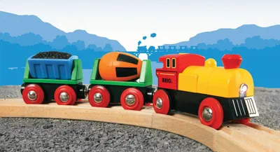 Lodër tren BRIO 7312350333190, me bateri AAA, shumëngjyrësh - 4
