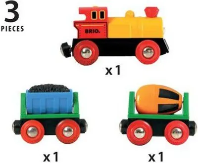 Lodër tren BRIO 7312350333190, me bateri AAA, shumëngjyrësh - 5