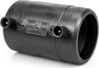 Bashkues elektrofuzioni Weba PE 63, për tuba PE, i zi