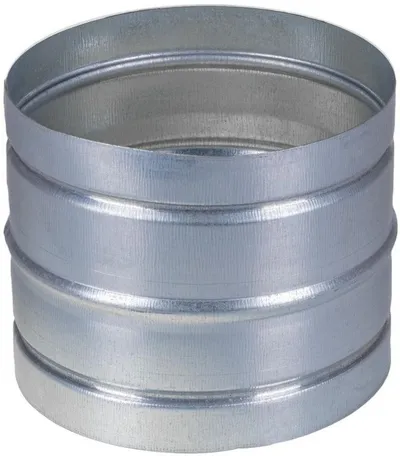 Bashkues galvanizuar ventilimi Vents, diametër 315 mm, gri metalik - 2