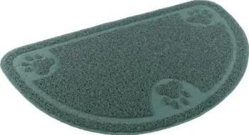 Tapet për mace Ferplast Doormat Cats, 58.8 x 36.3 cm, gome, jeshile e errët