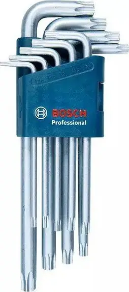Set çelësash Torx Bosch Professional, 9 copë, T10–T50