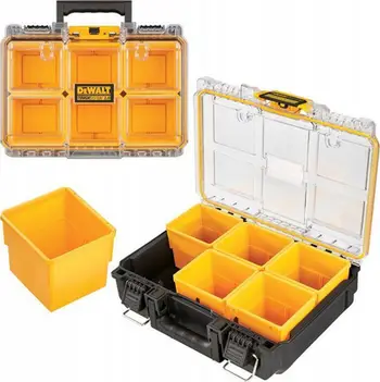 Organizues i veglave Dewalt DWST83392 - 1, 13.2 x 36.7 x 26.6 cm, e zezë dhe e verdhë
