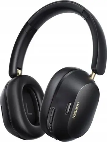Kufje wireless Ugreen HiTune Max 5C, Bluetooth 5.4, ANC hibrid, të zeza