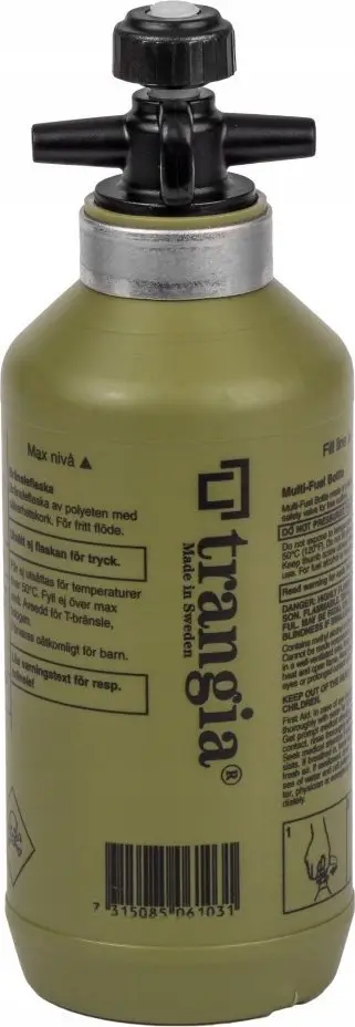 Shishe karburanti Trangia Fuel Bottle, 1.0L, valvul sigurie, e kuqe