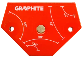 Kënd i saldimit magnetik Graphite 64x95x14mm 11,4kg - 56H904
