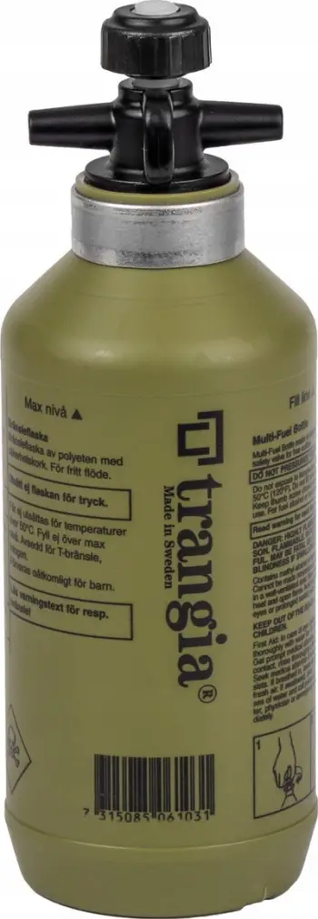 Shishe karburanti Trangia Fuel Bottle 0.3L 506103, plastike, jeshile