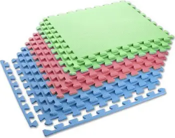 Tapet për ushtrime One Fitness MP10, 180 cm x 180 cm x 1 cm, shumëngjyrëshe