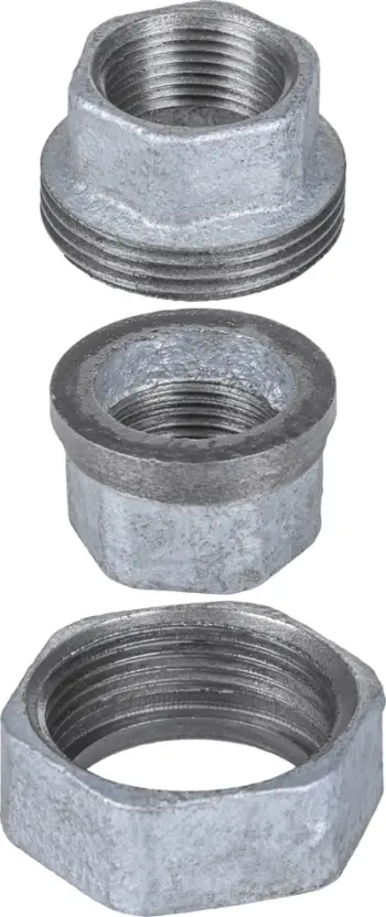 Bashkues i drejtë AGAFLEX U1, 3/4", i galvanizuar