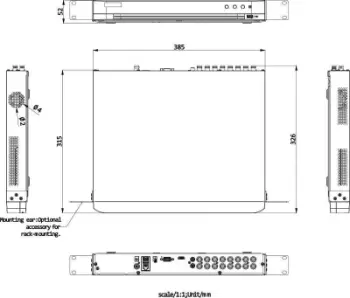 Videorekorder DVR Hikvision IDS-7216HUHI-M2/X/4A+16/4ALM, 16 kanale, Full HD