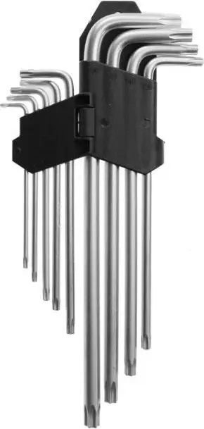 Set çelësash torx AWTools, tip L T10-T50 (AW40531), 9 copë