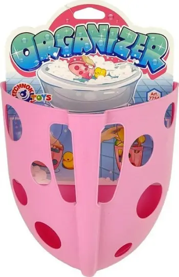 Organizues lodrash banjo Technok Bath Organizer 7754, plastikë, rozë