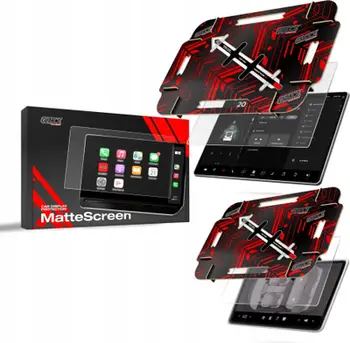 Filtër ekrani GrizzGlass MatteScreen Easy, për Tesla Model 3 Highland 2023 2024, 2in1, transparent