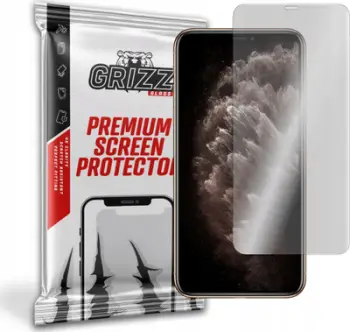 Folio mbrojtëse matte GrizzGlass për iPhone Xs Max, film fleksibël, transparente