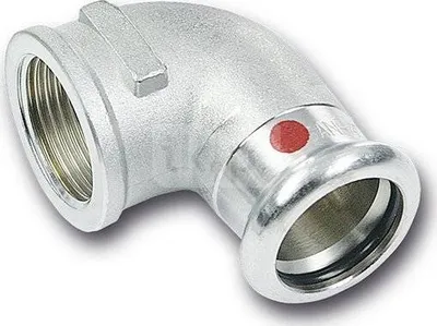 Kënd tubi Sanha Therm, 22mm x 3/4" FI, 90° - 1