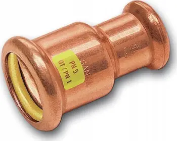 Bashkues reduktues për gaz Sanha 1102402215, 22 mm, 15 mm, metalik