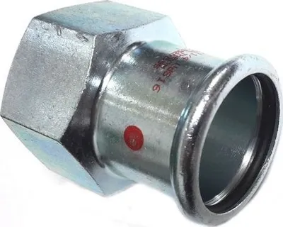 Bashkues tranzitor SANHA Therm ZWxGW 35x1, çelik i galvanizuar - 1