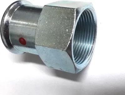 Bashkues tranzitor SANHA Therm ZWxGW 35x1, çelik i galvanizuar - 2
