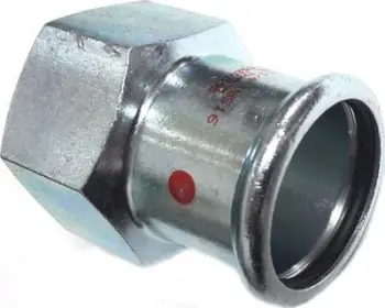 Bashkues tranzitor SANHA Therm ZWxGW 35x1, çelik i galvanizuar