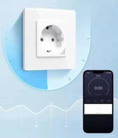 Prizë inteligjente Extralink Smart Life Pro, set me kornizë, WiFi, 230V, e bardhë - 3
