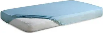 Çarçaf mbrojtës i papërshkueshëm Terry, 90x200 cm, me elastik, i bardhë