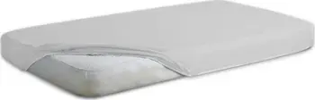 Çarçaf mbrojtës jastëkësh Jersey Waterproof, 90x200 cm, pambuk, i bardhë