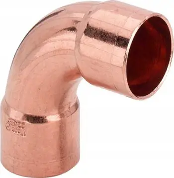 Kënd tubash bakri IBP Elbow 95002A, 54mm, 90°, bakri