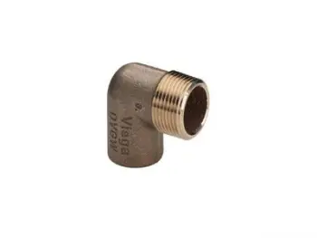 Kënd tubi Viega 90°, 18mm, dalje mashkullore 1/2"