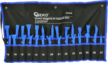 Set çmontimi GEKO, 27 pjesë, për alumin