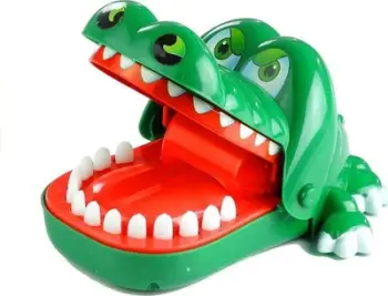 Loja familjare Leantoys Crocodile at the Dentist, shkathtësi, për fëmijë, shumëngjyrëshe