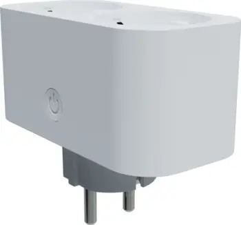 Prizë inteligjente Tesla Smart WiFi Socket, 3680W, dyfishe, e bardhë