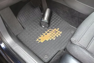 Tapeta gome për makinë BMW i3, set 4 copë, të zeza - 2