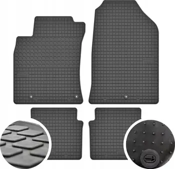 Tapeta gome për veturë Hyundai i30 III, set 4 copë, të zeza