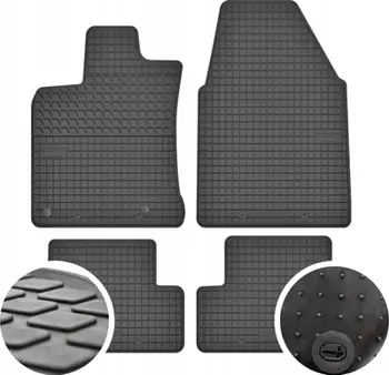 Tapeta gome për veturë Stay, Nissan Qashqai I, set 4 copë, të zeza