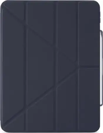 Mbrojtëse tablet Pipetto Origami No3 Pencil Case, për iPad Air 13" 2024, e kaltër e errët